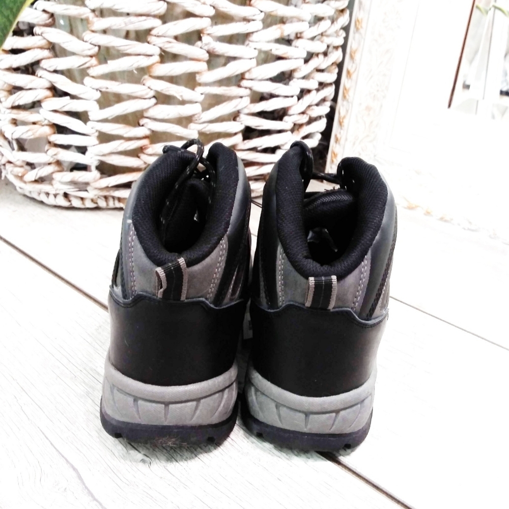 **SOLD*** MARCEL BLK/GRAY HIKING BOOTS - Picture 7 of 7